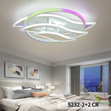 Plafonieră LED Contemporană DM9209/400 – Iluminat Reglabil cu Tehnologie RGB pentru Ambient Personalizat.