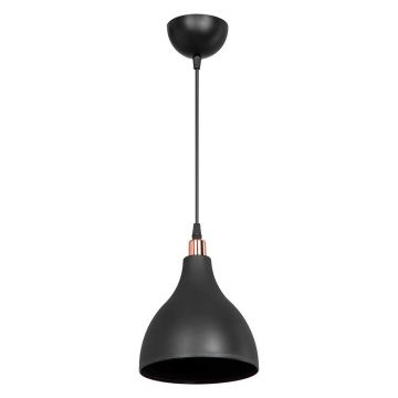 Plafoniera Lofty pakoworld Å27 negru D18x22cm