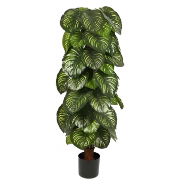 Plantă Artificială Elegantă Fără Ghiveci PA18/180, 180cm Verde – Ideală pentru Crearea unui Ambient Răcoritor