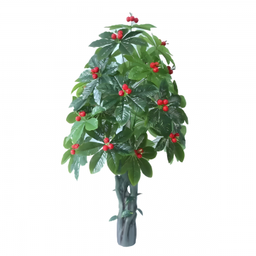 Plantă Artificială Elegantă Fără Ghiveci PA34/80, 80cm Verde – Răcoritoare și Ideală pentru Orice Spațiu