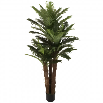 Plantă Artificială Palmier Elegantă Fără Ghiveci PA03/180, 180cm Verde – Răcoritoare și Exotică pentru Orice Spațiu