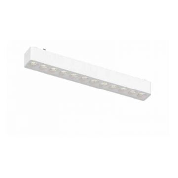 Proiector LED Modern cu Șină Magnetică de Lux Alb – Iluminare Neutră pentru Spații Contemporane