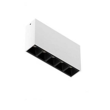 Spot LED Alb 10W Aplicat 4000K Lumina Neutra DM-WZ-GD609-10W WT