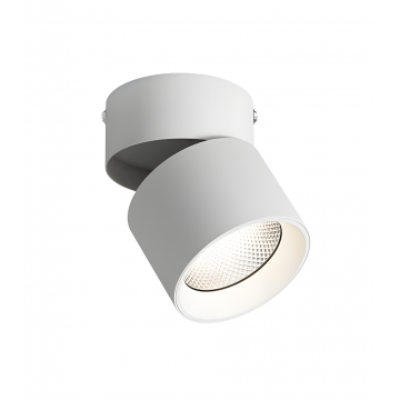 Spot LED Premium, Orientabil, 10W – Soluție Modernă cu Lumina Neutră 4000K, Model Alb
