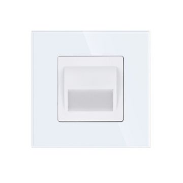 Spot led Scara din sticla DM-SPN1426,alb 1W, 4000K, lumina neutra
