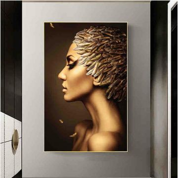 Tablou Portret Pene Aurii