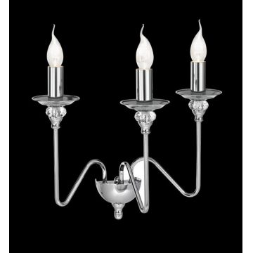 Aplica de perete 3 brate crom ARTU AP3 073118