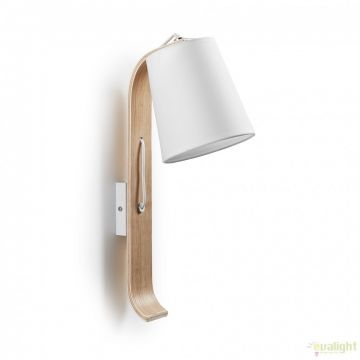 Aplica de perete moderna PERCY alba AA0631J05 JG