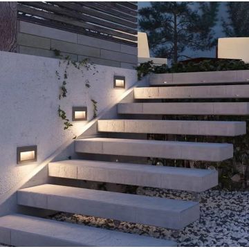 Aplica LED de Exterior pentru Scări, Iluminat Durabil și Eficient – Design Modern pentru Iluminat Exterior