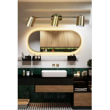 Aplică LED Elegantă Multifuncțională, DM18, Auriu – Iluminare Reglabilă pentru Dormitoare și Holuri
