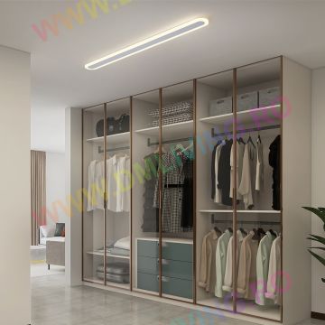Aplica LED Modernă cu Lumină Neutră, DM281, Alb – Soluție Premium pentru Iluminat în Camere și Birouri