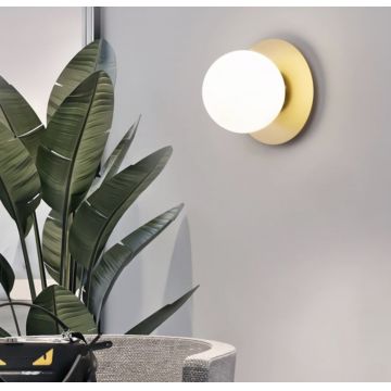 Aplica LED Premium DM3601 Auriu – Iluminat Modern cu LED Inclus pentru Interioare Elegante