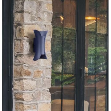 Aplica LED Premium DM901, Negru – Iluminat Exterior Modern și Durabil pentru Grădini și Terase