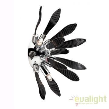 Aplica moderna diametru 36cm CORALLO Ap3 nero 086606