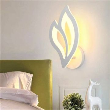 Aplică Premium LED Alb 24W – Versatilă cu 3 Setări de Lumină, Ideală pentru Spații Contemporane