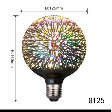 Bec LED 3D Decorativ FSL 4W – O Alegere Eleganta pentru Spații Rafinate și Designuri Creative
