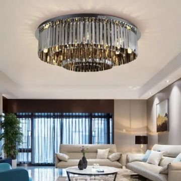 Candelabru Cristal, 60cm – Detalii Fine și Iluminare de Lux pentru Spații Confortabile