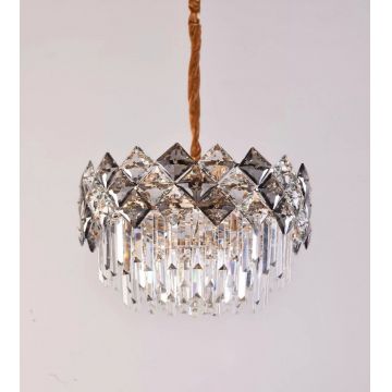 Candelabru Cristal Elegant Și Strălucitor SQ300 – Design Contemporan Și Lumină Premium Pentru Decoruri Moderne, Potrivit Pentru Dining Și Camere De Oa