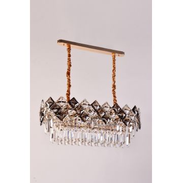 Candelabru De Lux Cristal SQ 800 – Iluminare Elegantă și Funcțională pentru Ambianțe Stilate