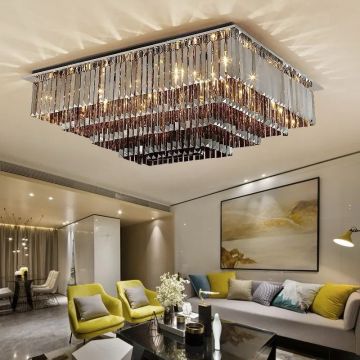 Candelabru de Lux cu Cristal Strălucitor, DM – Iluminare Luminosa și Elegantă pentru Livinguri și Sufragerii