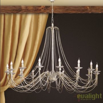 Candelabru XL 16 brate Vela LU 1531/16 Elfenbein-Gold OR