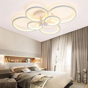 Lampă LED Modernă pentru Iluminat Interior DM 6628 / 6-WH – Design Minimalist Alb pentru Living, Dormitor și Hol