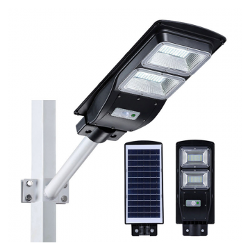 Lampa Solară Modernă 100W cu Telecomandă și Senzor de Lumină – Iluminare Inteligentă și Durabilă pentru Zone Externe