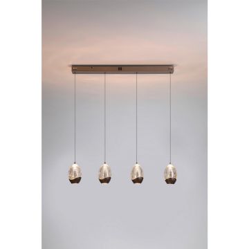 LAMPĂ SUSPENDATĂ CU LED 70/9/150 cm