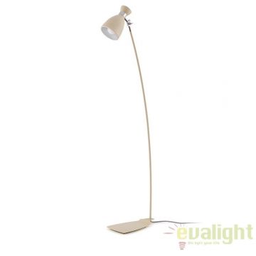 Lampadar / lampa de podea vintage bej H-125 cm, Retro 20019