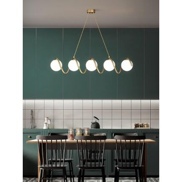 Lustră contemporană minimalistă DM165,5 – Design Elegant și Funcțional pentru Un Ambient Modern