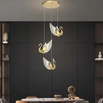 Lustră de Lux, Iluminat Eficient și Eleganță, DM6023 – Soluție Modernă și Stilată pentru Livinguri și Dormitoare