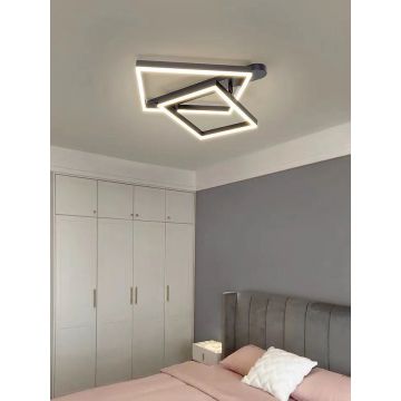 Lustră LED De Lux Negru, DM56, Iluminare Premium Și Contrast Modern – Recomandată Pentru Birou