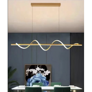Lustră LED, Design Artistic și Iluminare Eficientă, 92W DM 1763/500-GD – Iluminat Premium pentru Spații Contemporane