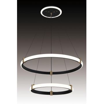 Lustră LED Suspendată Premium  cu 3 Tipuri de Lumină  – Design Contemporan pentru Iluminat Stilat