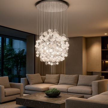 Lustra moderna diametru 50cm Bollicine SP14 093024