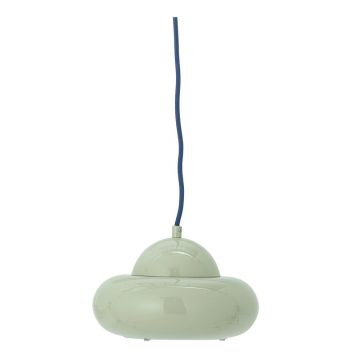 Lustră verde cu abajur din metal ø 22 cm Bubble – Bloomingville