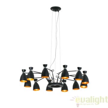 Pendul design Black and gold 12L Retro 20048