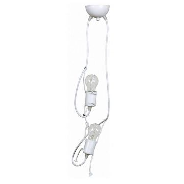 Pendul design modern minimalist BOBI II alb 538/2 EMB