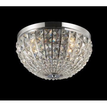 Plafonier cristal Venezian diam. 30 cm CALYPSO PL4 066400