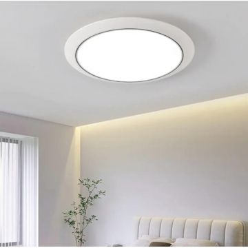 Plafonieră LED Rotundă Elegantă 37x37cm – Iluminat Deosebit Și Modern, Perfectă Pentru Camere Rafinate