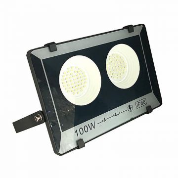 Proiector LED de Lux 100W, Lumină Rece – Ideal pentru Iluminat Comercial și Zone Exterioare Stilate