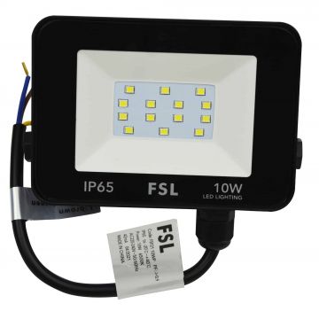 Proiector LED de Lux 10W, Lumină Rece și IP65 – Ideal pentru Iluminat Exterior Profesional și Spații Comerciale Rafinante
