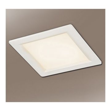 Spot incastrabil, lumina alba calda, dim.20x20cm LED 761293
