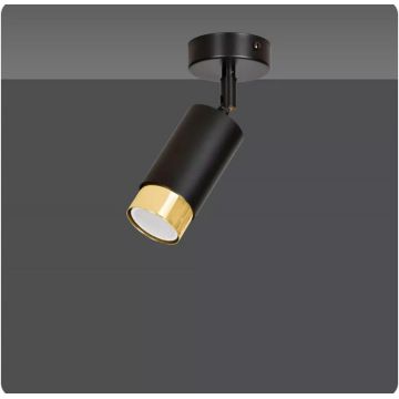 Spot LED Modern DM3007-1 Negru – Design Ajustabil Și Iluminat Elegant, Perfect Pentru Interioare Contemporane