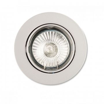 Spot orientabil incastrabil, diam.8,2cm, SWING FI1 alb 083179