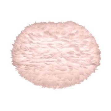 Abajur modern cu pene de gasca EOS roz, 65cm 2299 VTC