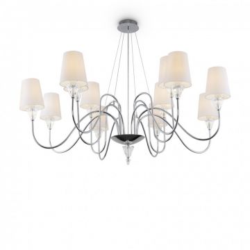 Candelabru elegant cu 12 brate FLORERO MYMOD078PL-12CH
