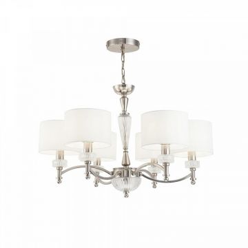 Candelabru elegant design modern cu 6 brate Alicante MYMOD014CL-06N