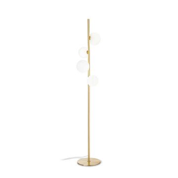 Lampadar modern Perlage pt4 alama/alb
