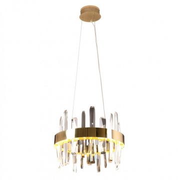 Lustra LED eleganta design modern PRINCE, diametru 40cm P0420 MX
